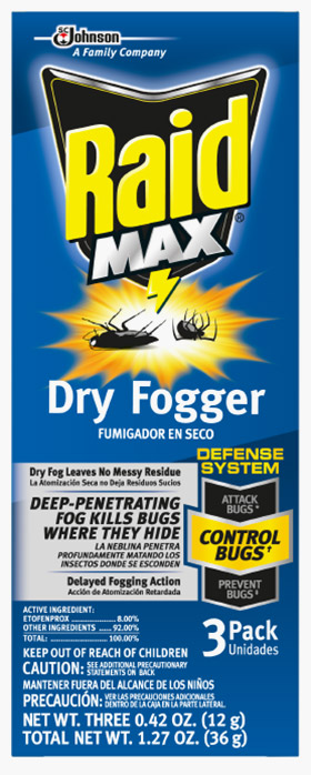 Raid® Max™  Dry Fogger