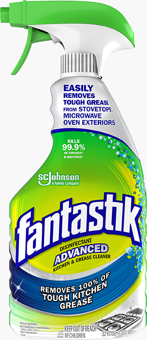 fantastik® Advanced Kitchen & Grease Disinfectant Cleaner