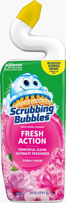 Scrubbing Bubbles® Fresh Action Toilet Bowl Cleaner (Floral Fusion Scent)