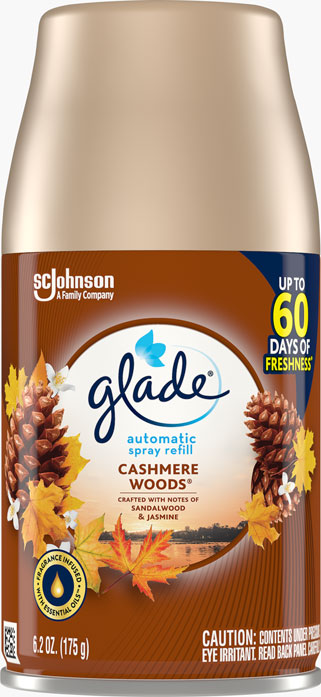 Glade® Cashmere Woods® Automatic Spray Refill