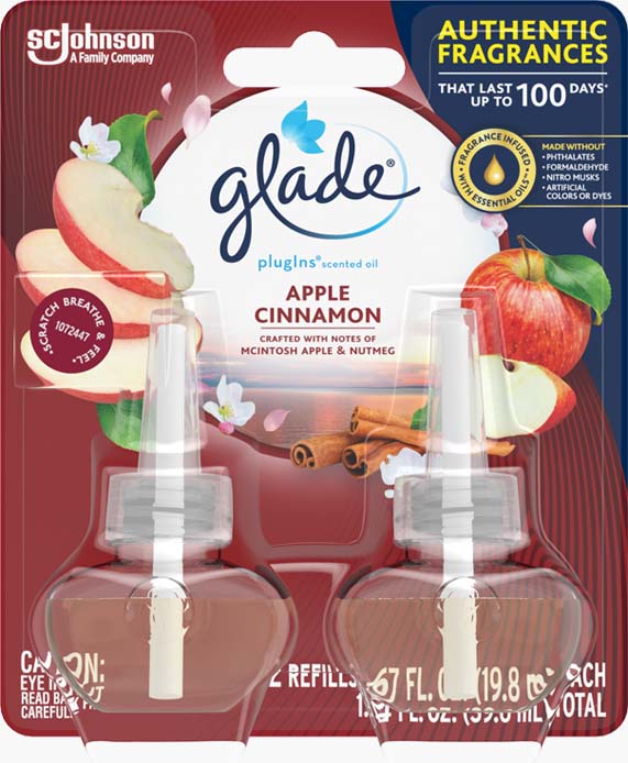 Glade® Apple Cinnamon PlugIns® Scented Oil Refills