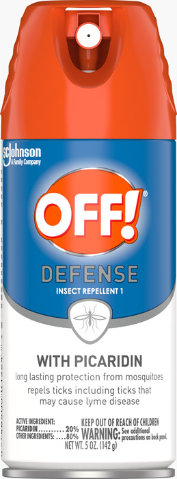 OFF!® Defense Insect Repellent 1 with Picaridin 