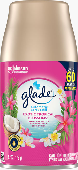 Glade® Exotic Tropical Blossoms Automatic Spray Refill
