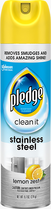 Pledge® Clean It Stainless Steel Cleaner & Polish