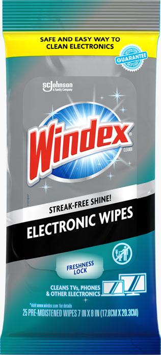 Windex® Electronics Wipes (Interrumpido)