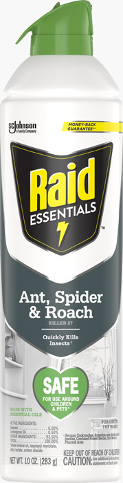 Raid ® Essentials Ant, Spider & Roach Killer - Aerosol