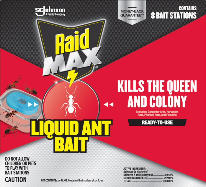 Raid Max® Liquid Ant Bait