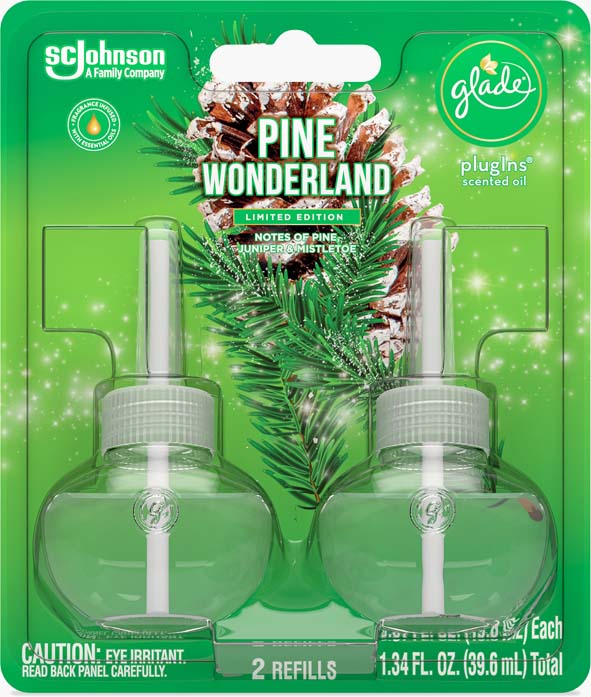Glade® Pine Wonderland PlugIns® Scented Oil Refills