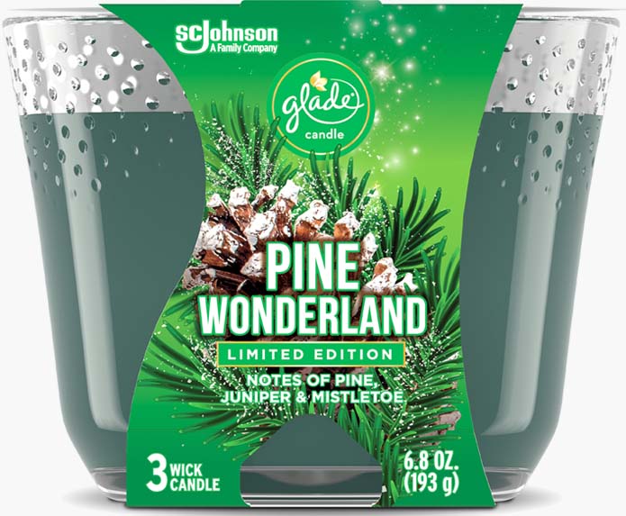 Glade® Pine Wonderland 3-Wick Candle