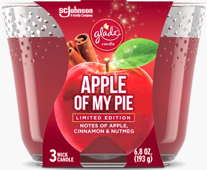 Glade® Apple of My Pie 3-Wick Candle