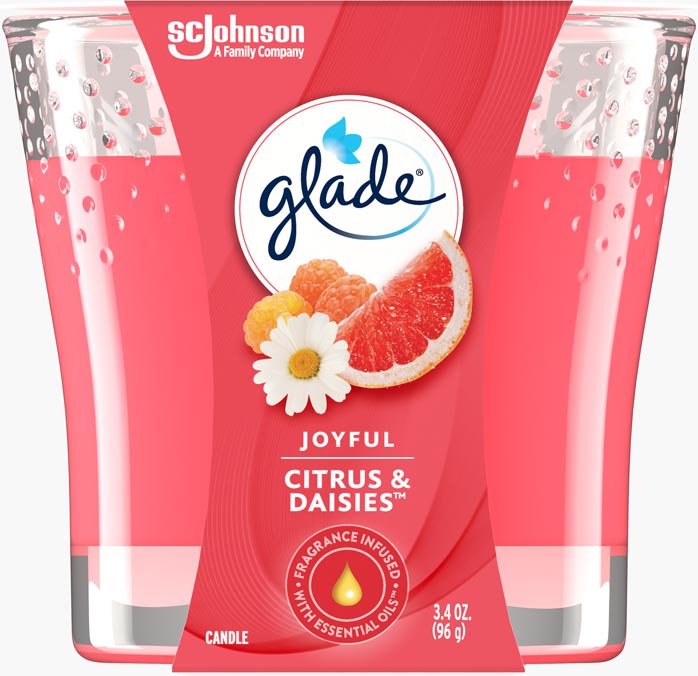 Glade® Joyful Citrus & Daisies™ Candle
