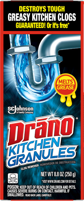 Drano® Kitchen Granules Clog Remover