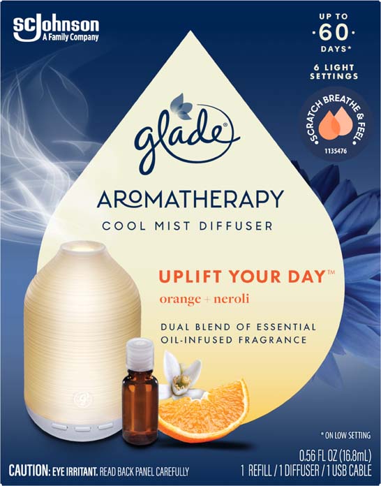 Glade® Uplift Your Day Cool Mist Diffuser Starter Kit