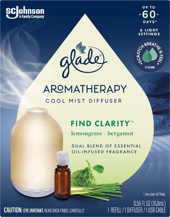 Glade® Find Clarity™ Cool Mist Diffuser Starter Kit