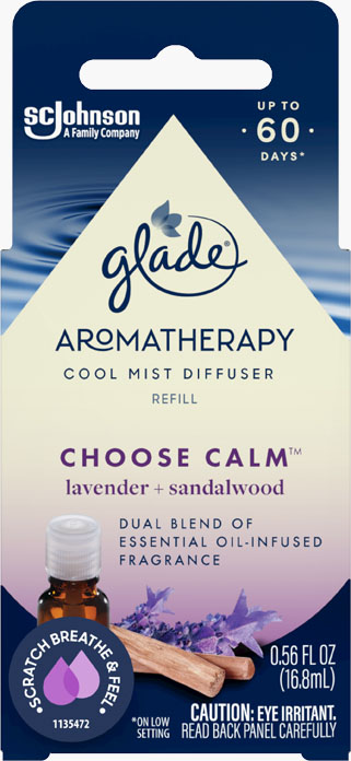 Glade® Choose Calm Cool Mist Diffuser Refill