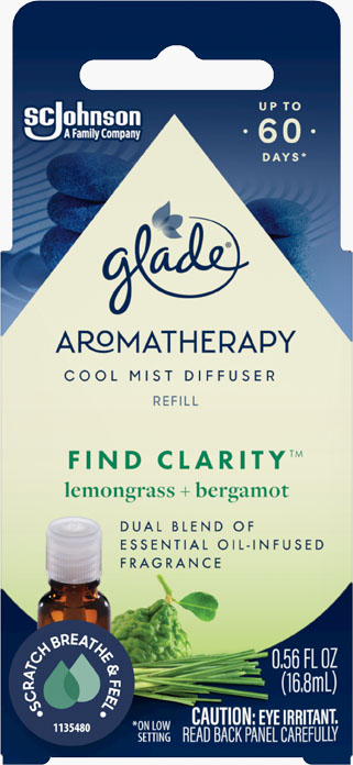 Glade® Find Clarity™ Cool Mist Diffuser Refill