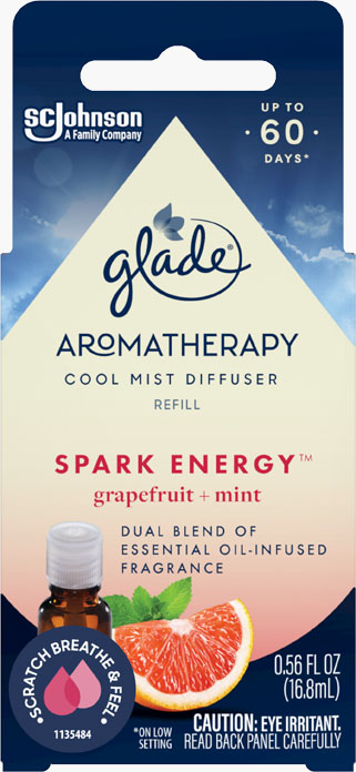 Glade® Spark Energy™ Cool Mist Diffuser Refill