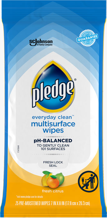 Pledge® Everyday Clean™ Multisurface Cleaner Wipes