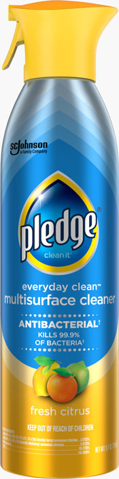 Pledge® Everyday Clean™ Multisurface Aerosol Antibacterial Fresh Citrus
