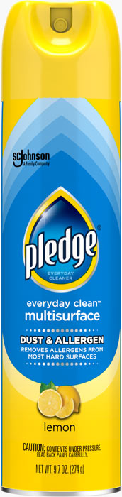 Pledge® Everyday Clean™ Multisurface Aerosol Dust & Allergen