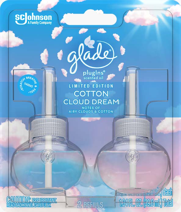 Glade® Cotton Cloud Dream PlugIns® Scented Oil Refills