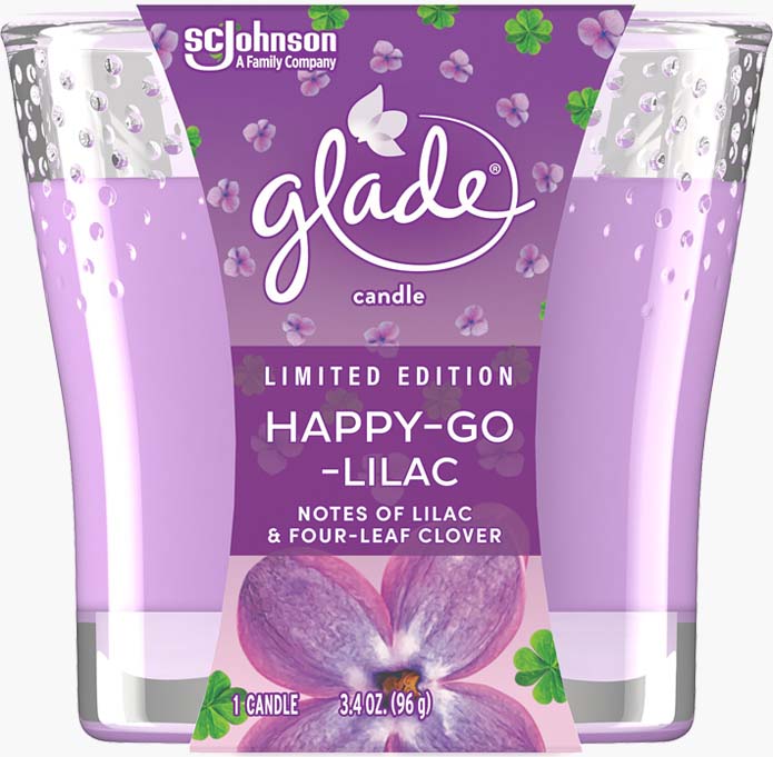Glade® Happy-Go-Lilac Candle