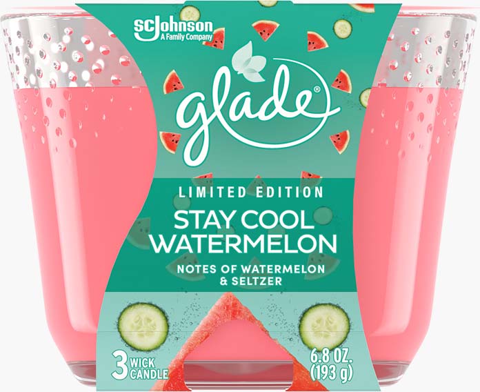 Glade® Stay Cool Watermelon 3-Wick Candle