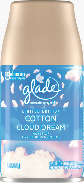 Glade® Cotton Cloud Dream  Automatic Spray Refill