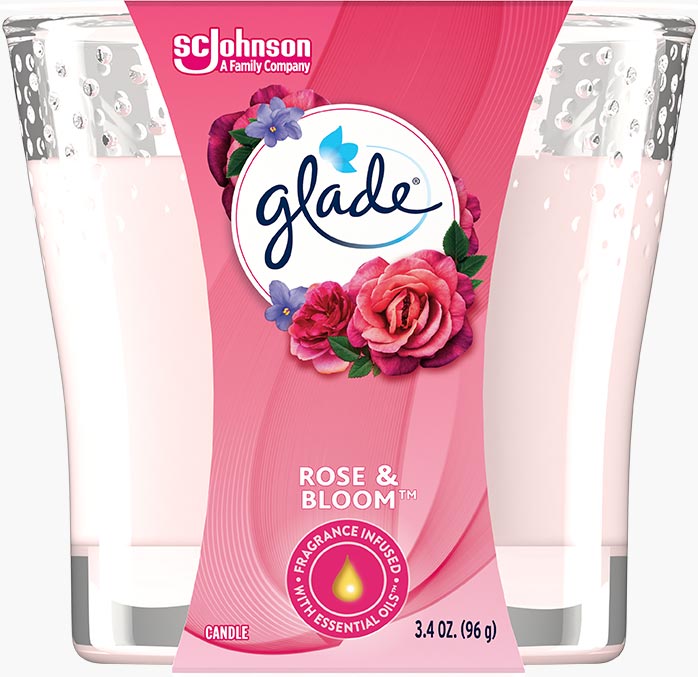 Glade® Rose & Bloom Candle