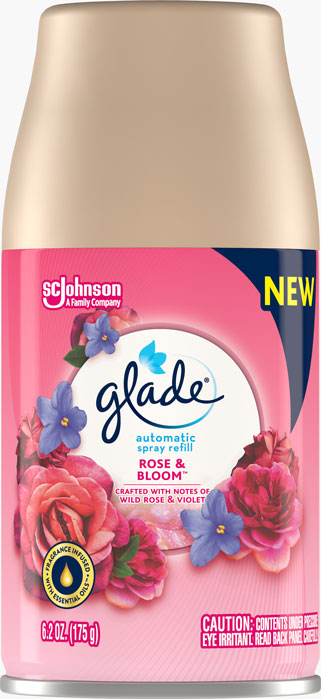 Glade® Rose & Bloom Automatic Spray Refill