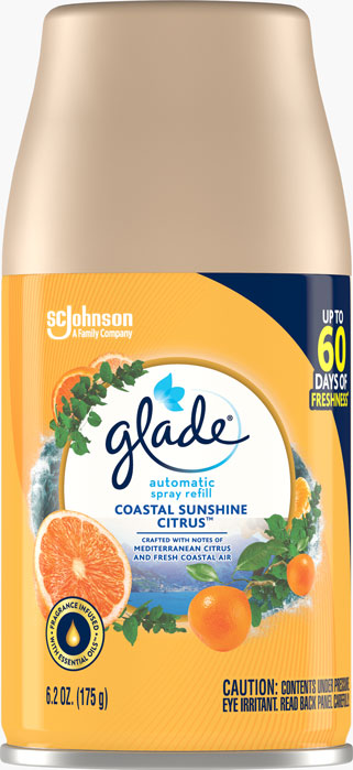 Glade® Coastal Sunshine Citrus Automatic Spray Refill