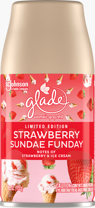 Glade® Strawberry Sundae Funday  Automatic Spray Refill