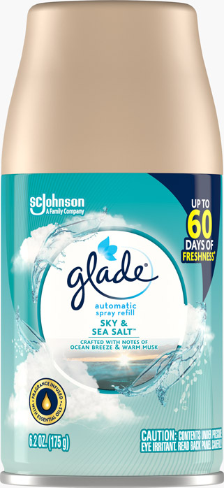 Glade® Sky & Sea Salt Automatic Spray Refill