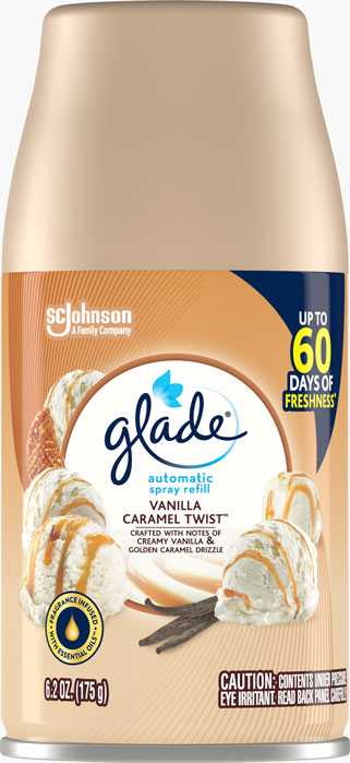 Glade® Vanilla Caramel Twist Automatic Spray Refill