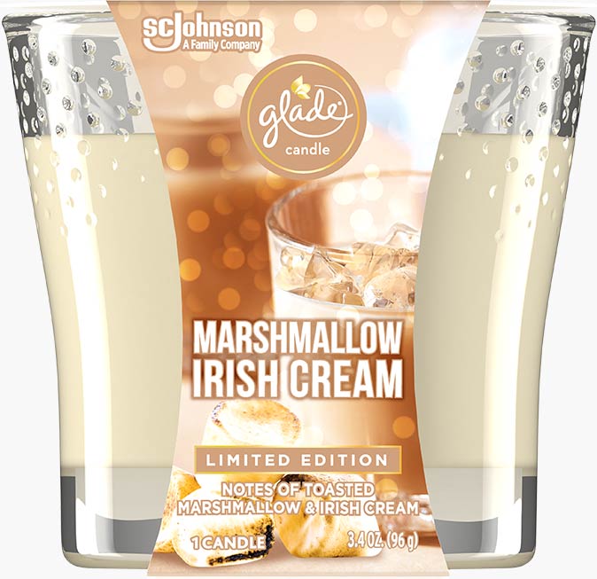 Glade® Marshmallow Irish Cream Candle      