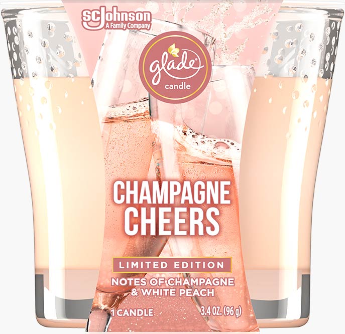 Glade® Champagne Cheers Candle