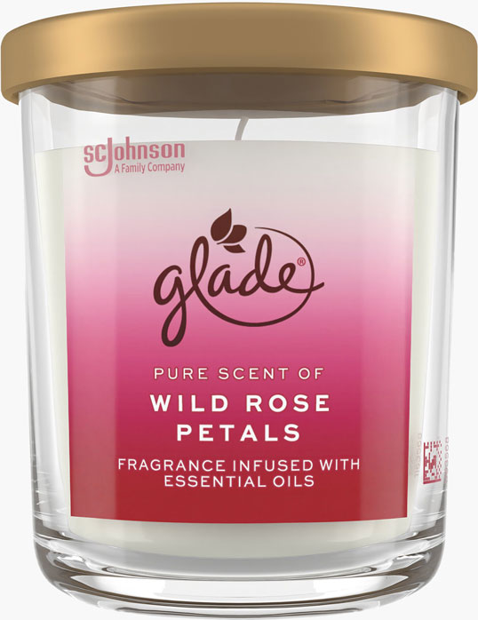 Glade® Wild Rose Petals Candle
