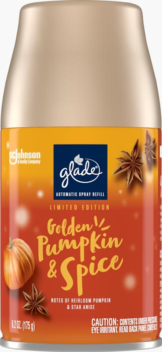 Glade® Golden Pumpkin & Spice Automatic Spray Refill