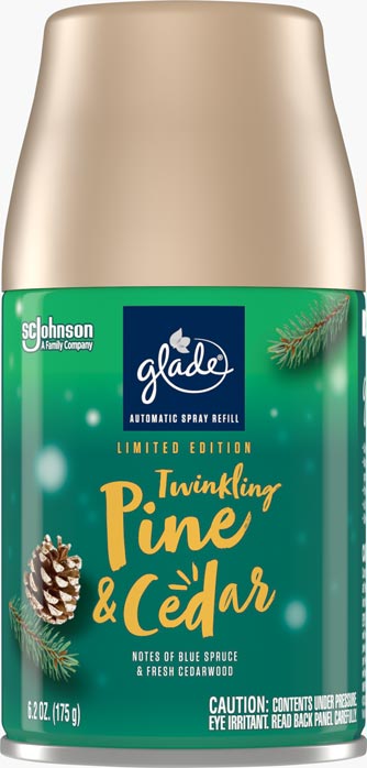 Glade® Twinkling Pine & Cedar Automatic Spray Refill