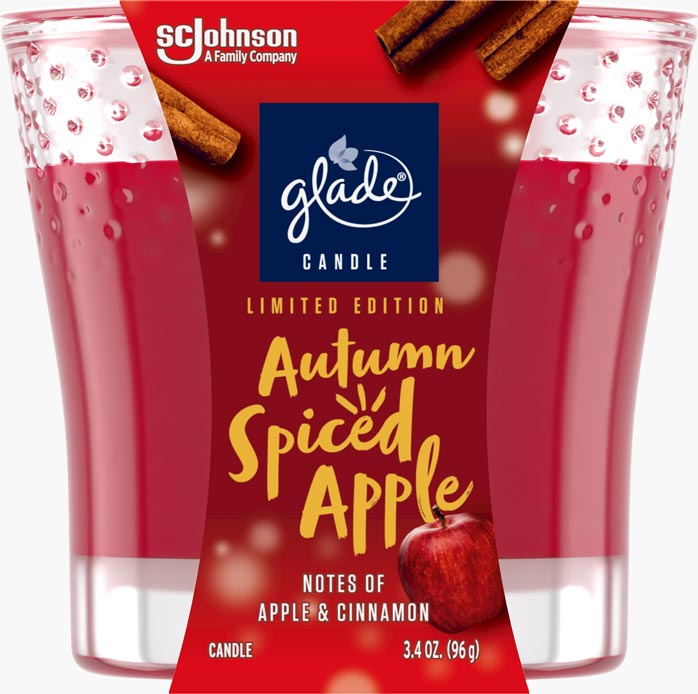 Glade® Autumn Spiced Apple Candle