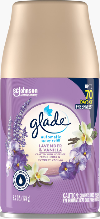 Glade® Lavender & Vanilla Automatic Spray Refill