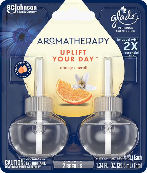 Glade® Aromatherapy Uplift Your Day™ PlugIns® Scented Oil Refills