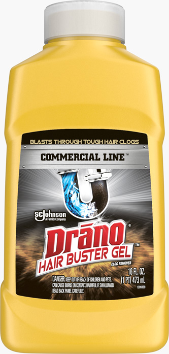 Drano® Commercial Line™ Hair Buster Gel™