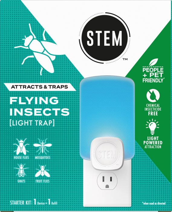 STEM Attracts & Traps Flying Insects [Light Trap]