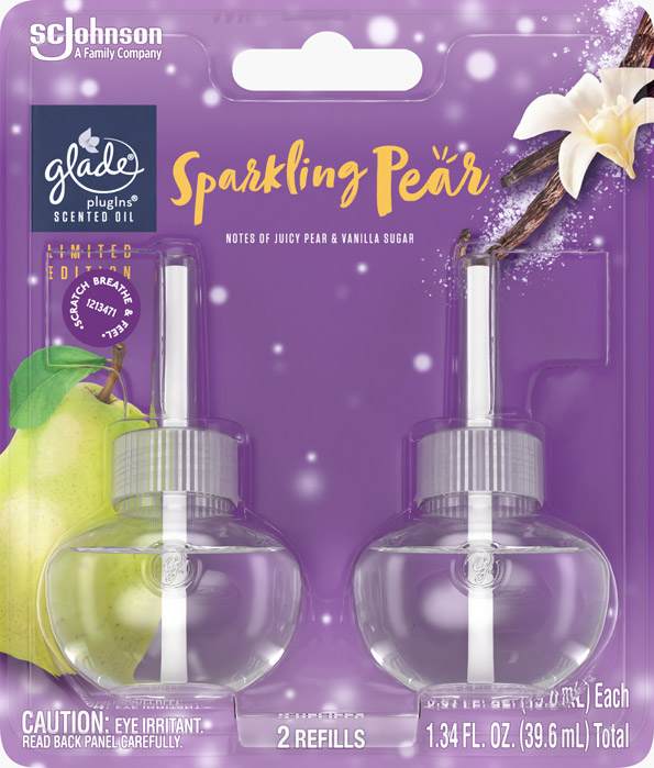 Glade® Sparkling Pear PlugIns® Scented Oil Refills