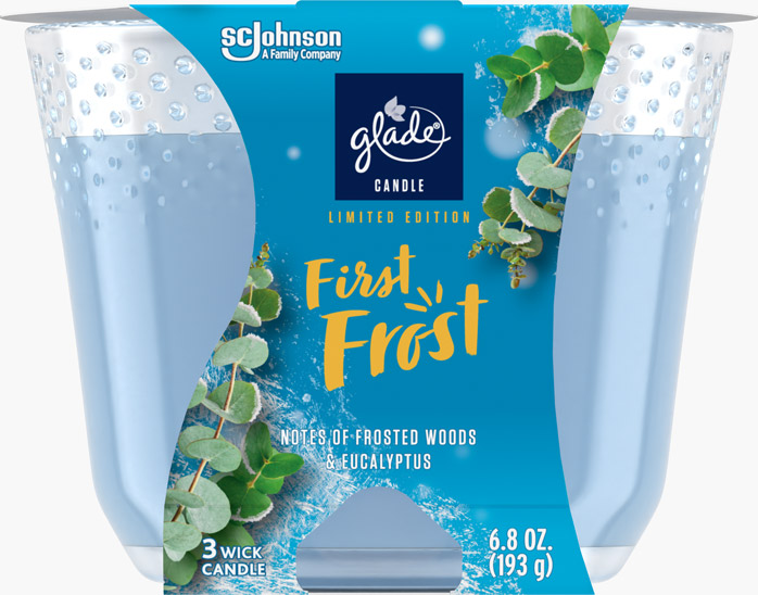 Glade® First Frost 3-Wick Candle