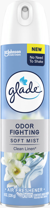 Clean Linen® Glade Soft Mist Air Freshener Spray