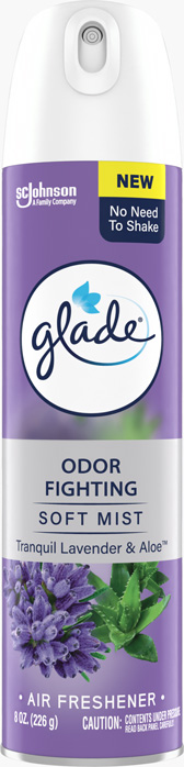 Tranquil Lavender & Aloe™ Glade Soft Mist Air Freshener Spray