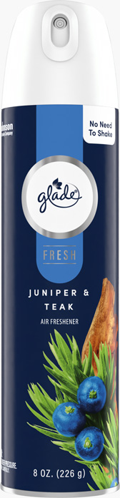 Glade® Fresh Juniper & Teak Soft Mist Air Freshener Spray