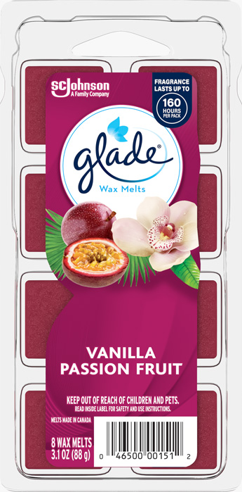 Glade® Vanilla Passion Fruit Wax Melts